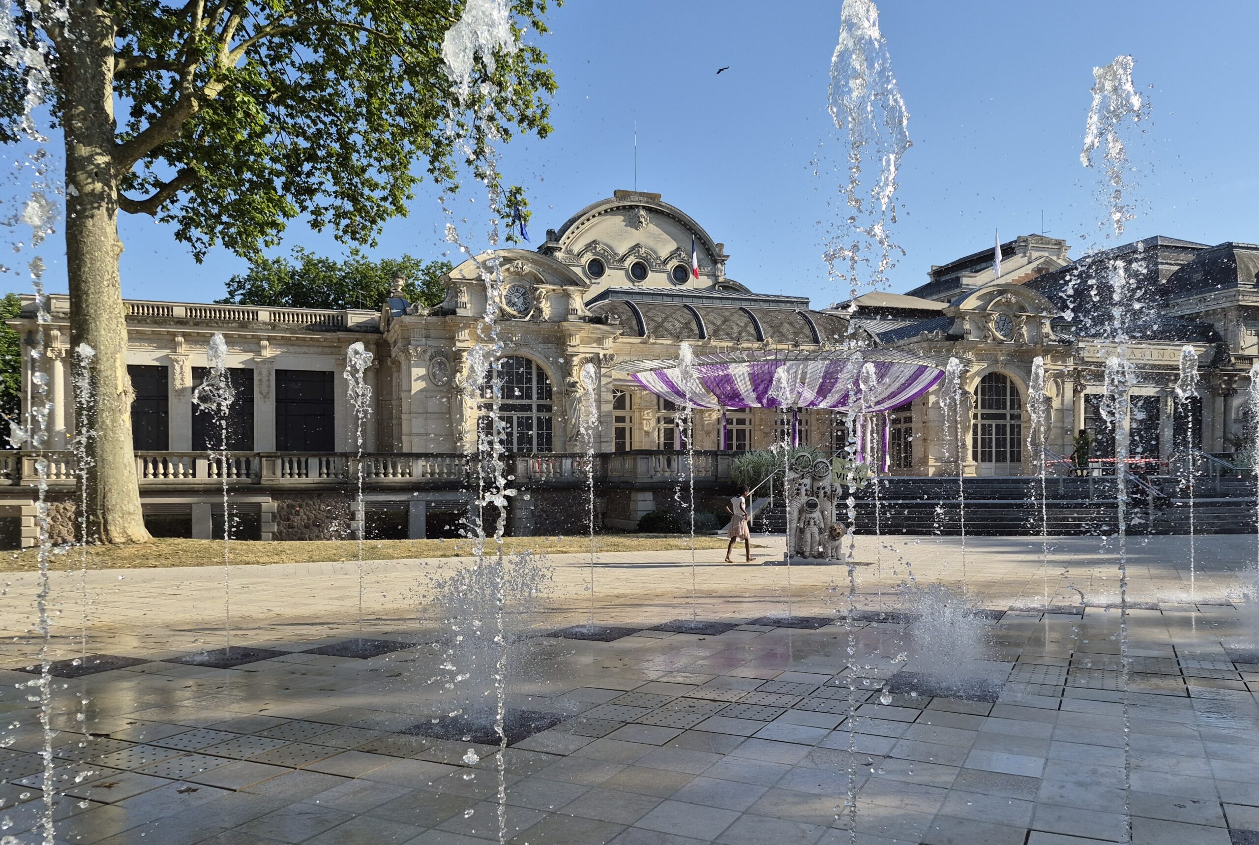 Vichy, la ville a qui tout sourit